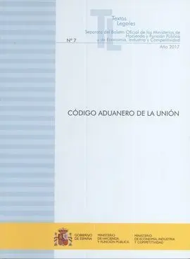 Código Aduanero de la Unión 2017