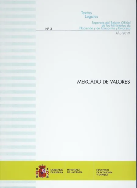 Mercado de Valores 2019.