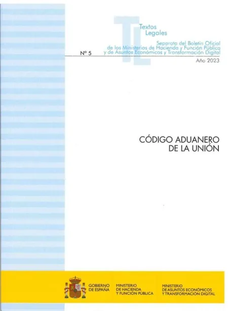 Código Aduanero de la Unión 2023