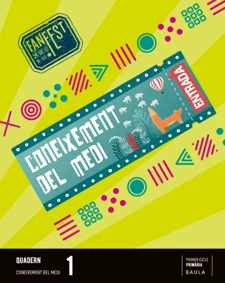 Coneixement del Medi 1R Primària. Quadern (Espiral)