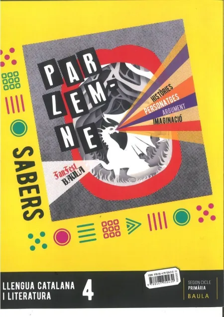 Llibre Sabers Llengua Catalana I Literatura 4T Primària Fanfest