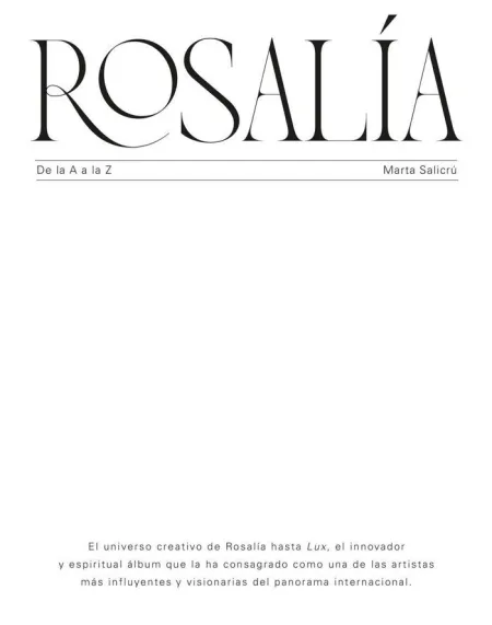 Rosalia de la a a la Z