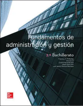 Fundamentos de Administracion y Gestion - 2º Bach. Libro Alumno