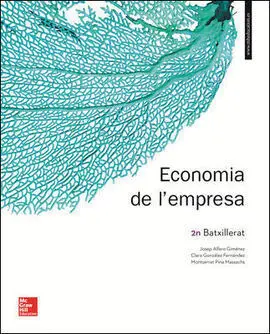 Economia de L'empresa 2N Batxillerat. Llibre Alumne.