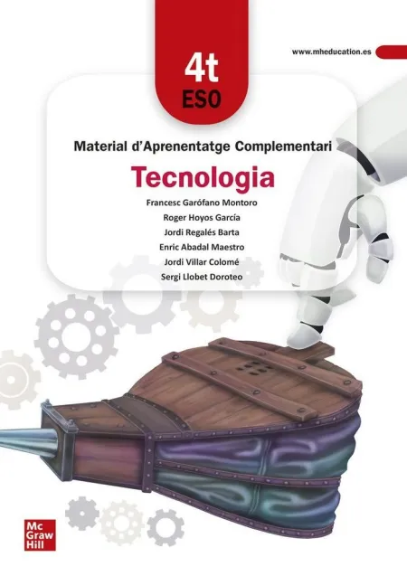 Tecnologia 4T eso. Quadern Mat. apre. comp. Edició Lomloe