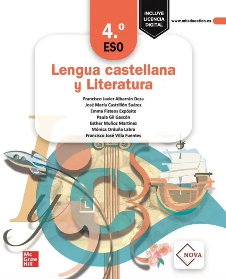 Lengua Castellana y Literatura 4 eso. Nova. Edición Lomloe