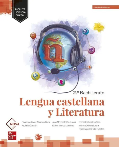 Lengua Castellana y Literatura 2 Bachillerato. Nova 2023. Edición Lomloe