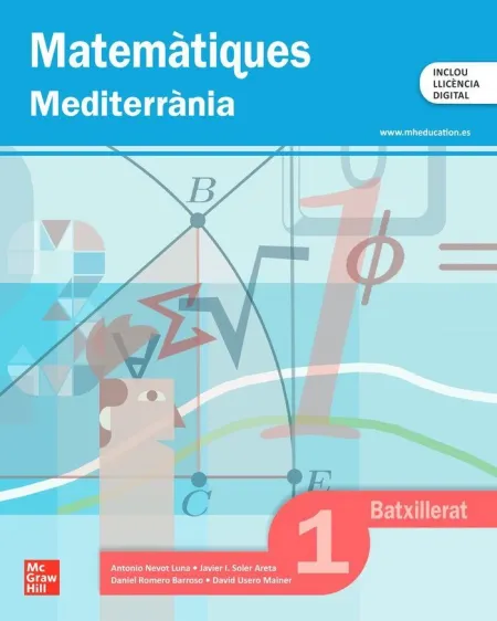 Matemàtiques 1R Batxillerat Mediterrània