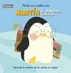 Pinta un Cuadro con Martin el Pingüino Curioso