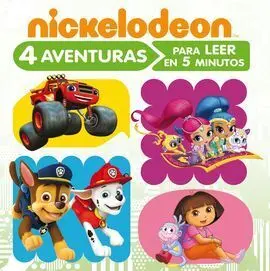 4 Aventuras Nickelodeon para Leer en 5 Minutos
