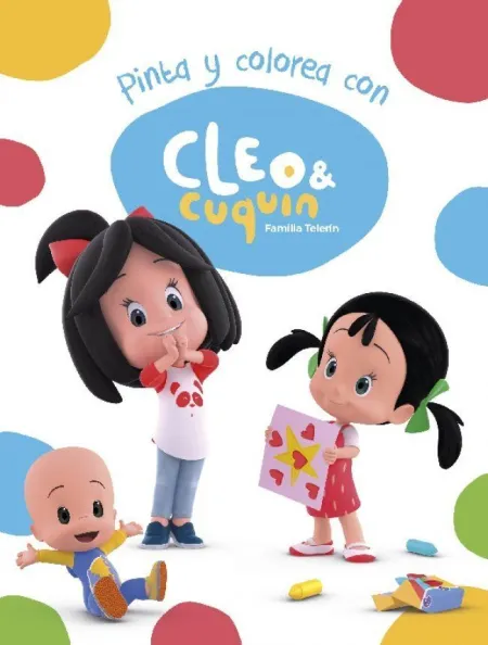 Cleo y Cuquin. pinta y Colorea con Cleo y
