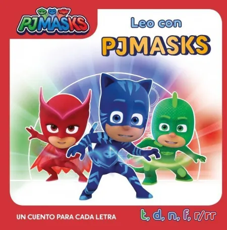 Pjmask Cuento para Cada le T/D/N/F/R/Rr