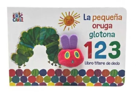 La Pequeña Oruga Glotona 1 2 3. Titere