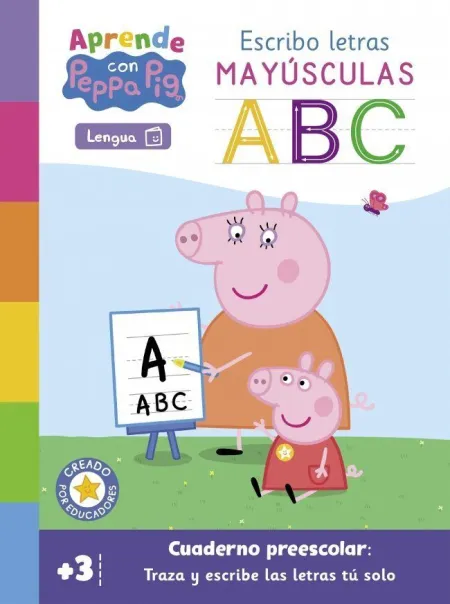 Aprende con Peppa(Escribo Letras Mayusc)