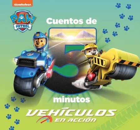 Cuentos de 5 Minutos Vehículos en Acción