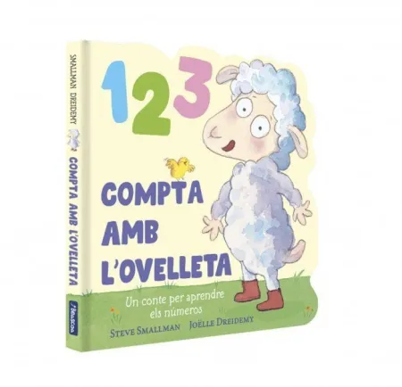 1 2 3 Compta Amb L'ovelleta (L'ovelleta que Va Venir a Sopar. Llibre de Cartró)