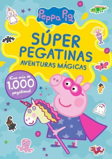 Peppa Pig Actividades. Super Pegatinas a