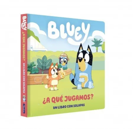 Bluey Carton Solapas. A que Jugamos