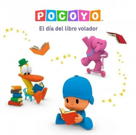 Pocoyo. El Dia del Libro Volador