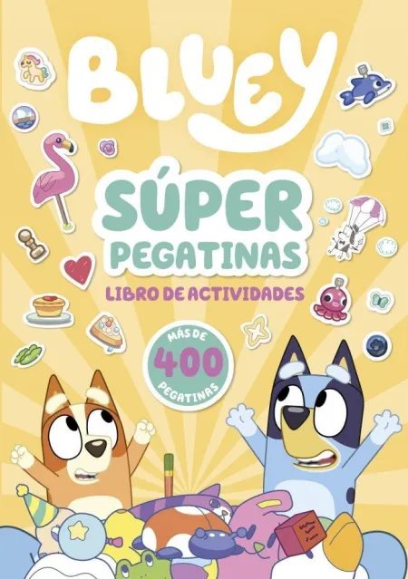Bluey. Actividades - Súper Pegatinas
