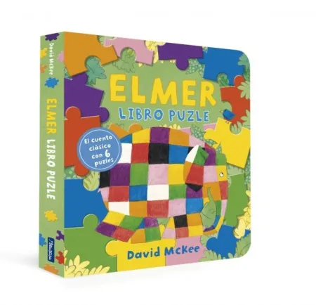 Elmer. Libro Juguete - Elmer. El Libro Puzle