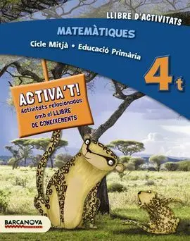 Matemàtiques - Llibre D ' Activitats - 4º Ed. Prim.