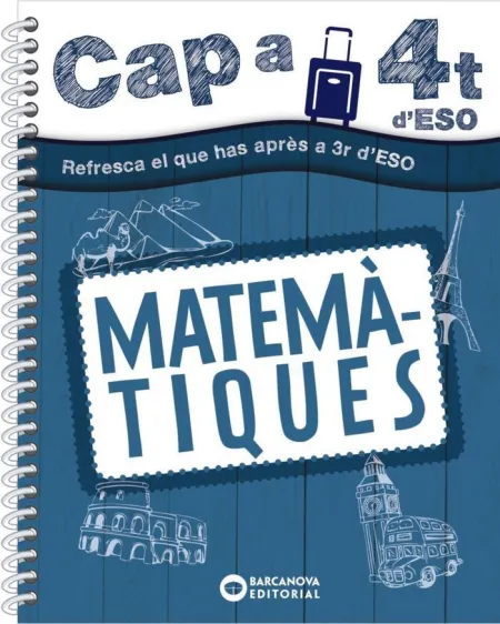 Cap a 4T D' eso. Matemàtiques