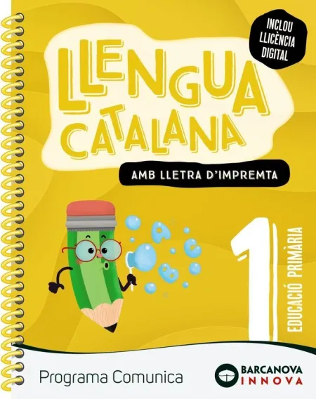 Comunica 1. Llengua Catalana (Lletra Impremta)