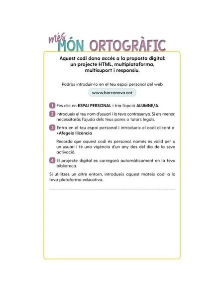 Més Món Ortogràfic 5