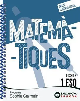 Sophie Germain 1 eso. Dossier. Matemàtiques