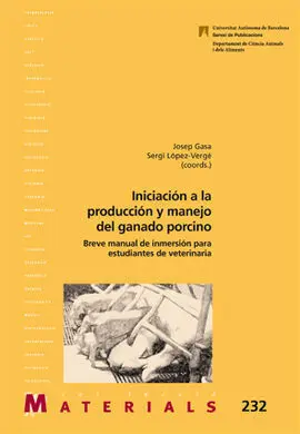 Iniciacion a la Produccion Al Manejo del Ganado Porcino