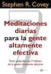 MEDITACIONES DIARIAS PARA LA GENTE ALTAMENTE EFECTIVA