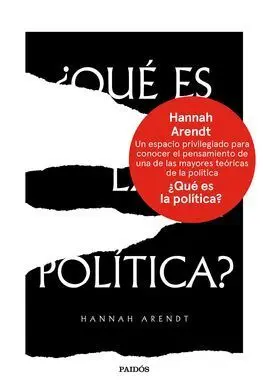 ¿Que Es la Politica?