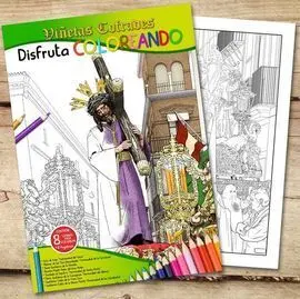 Disfruta Coloreando Viñetas Cofrades 1