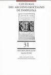 Catálogo Archivo Diocesano de Pamplona Nº 31