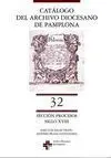 Catálago del Archivo Diocesano de Pamplona Nº 32
