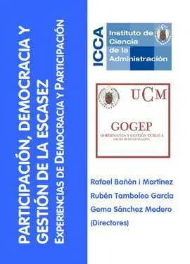 Participación, Democracia y Gestión de la Escasez