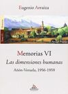 MEMORIAS TOMO VI LAS DIMENSIONES HUMANAS