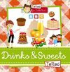 DRINKS & SWEETS. TE REO FOR LITTLE KID'S