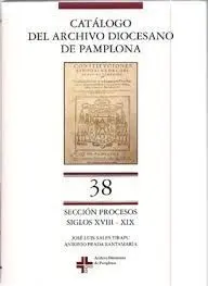 Catálogo del Archivo Diocesano de Pamplona. nº 39