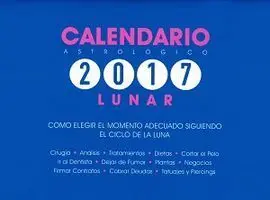 Calendario Astrologico Lunar 2017
