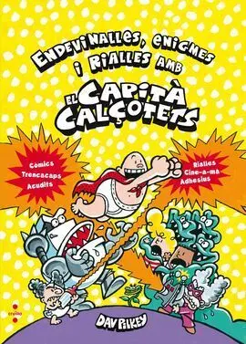 Endevinalles, Enigmes I Rialles Amb el Capità Calçotets (Quadern)