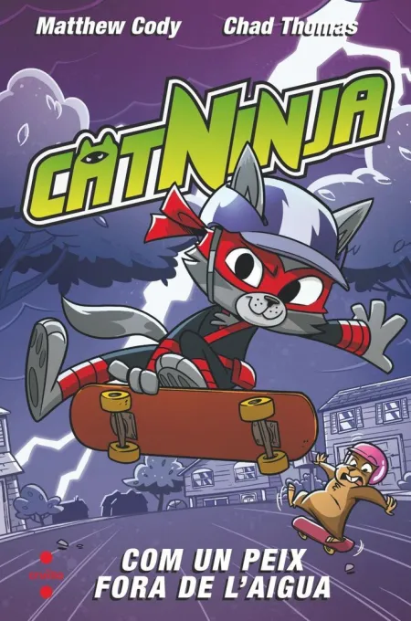 Cat Ninja 4 Com un Peix Fora de L'aigua