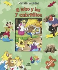 Puzzle Cuentos Ventana - el Lobo y los 7 Cabritillos