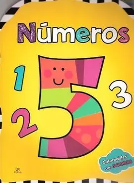 Numeros (Coloreables con Stickers)