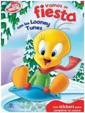 Vamos de Fiesta con los Looney Tunes + Stickers (Pega Looneys