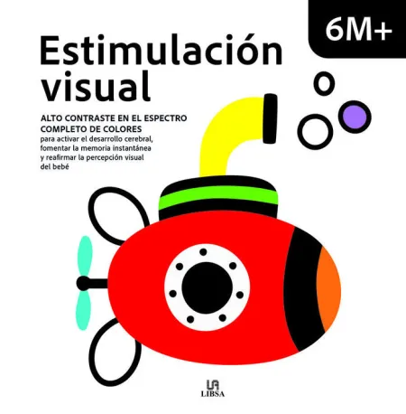 Estimulacion Visual 6M+- Alto Contraste en el Espectro Completo de Colores
