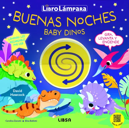 Buenas Noches Baby Dinos - Libro Lampara