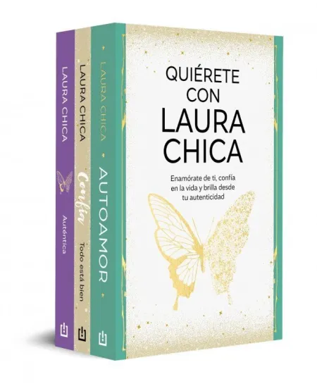 Pack Quiérete con Laura Chica (Contiene: Autoamor Confía. Todo está Bien Aut