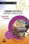 Temario General Administrativos de Corporaciones Locales